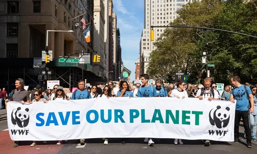  Климатично шествие в Ню Йорк през 2019 